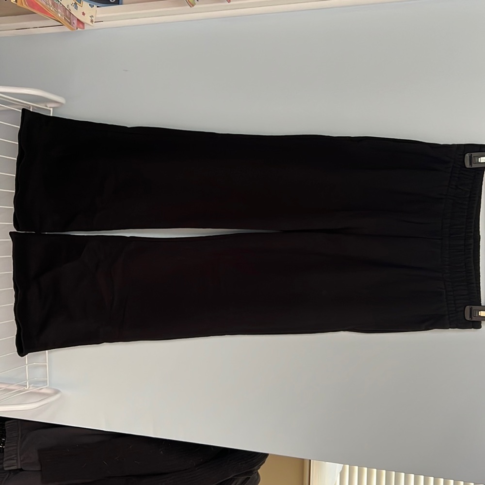 Target Wide Leg Sweatpants, Black, Size: Small